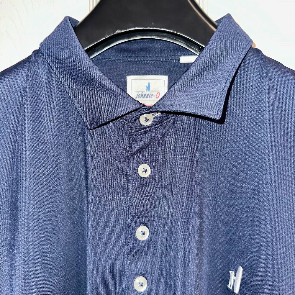 Johnnie-O Stevie Performance Mesh Polo – Men’s XL – Navy